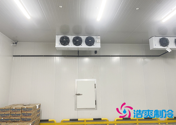 農產品批發市場建造700立方保鮮冷庫全套制冷設備報價多少錢？-浩爽制冷