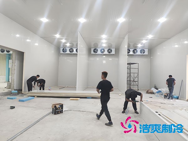 5000平米生鮮冷鏈果蔬保鮮冷庫建造安裝造價多少錢？-浩爽制冷